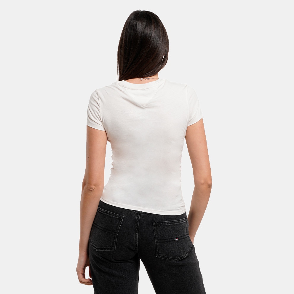 Tommy Jeans Slim Linear Γυναικείο T-Shirt