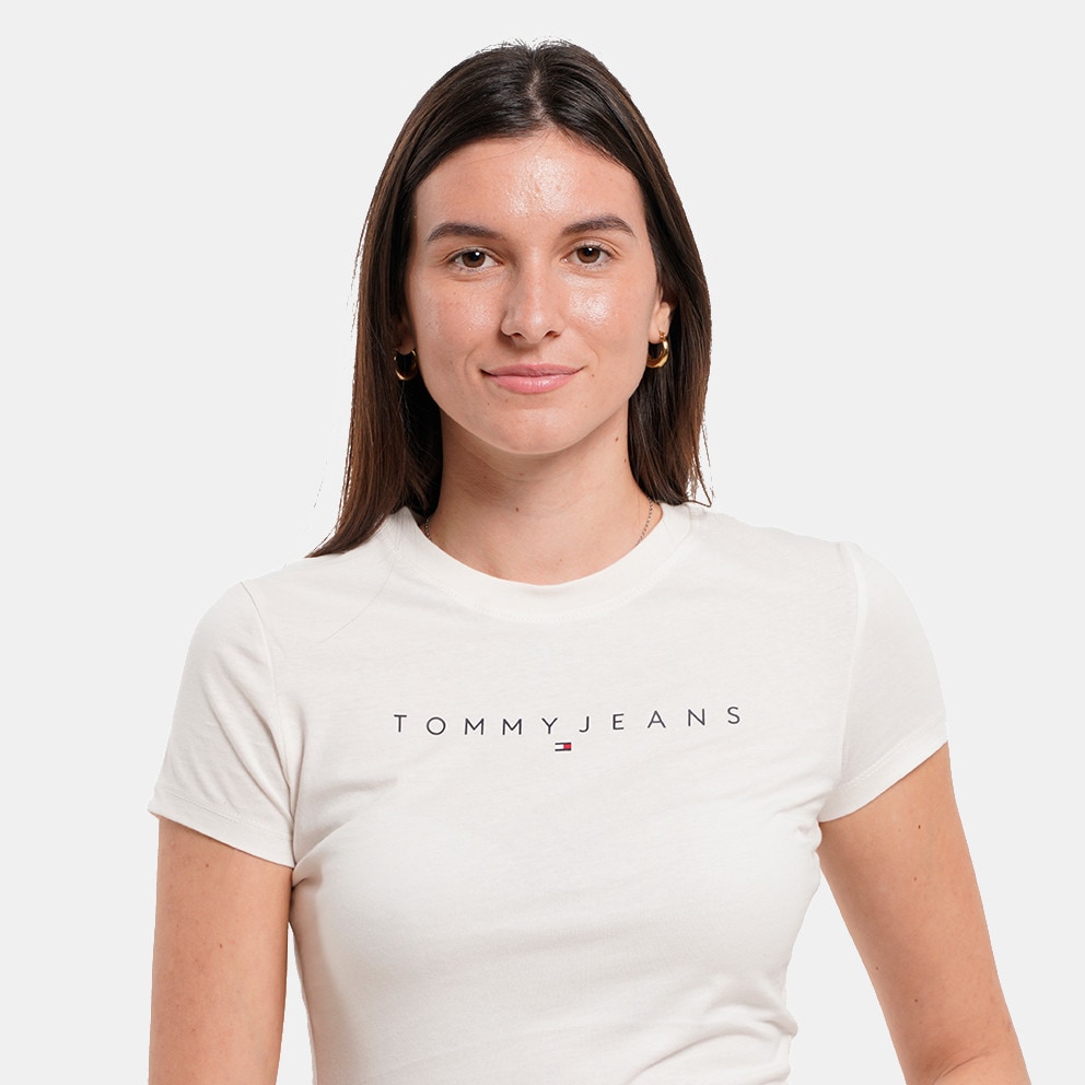 Tommy Jeans Slim Linear Γυναικείο T-Shirt