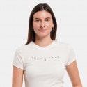 Tommy Jeans Slim Linear Γυναικείο T-Shirt