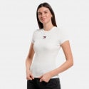Tommy Jeans Slim Badge Rib Women's T-Shirt