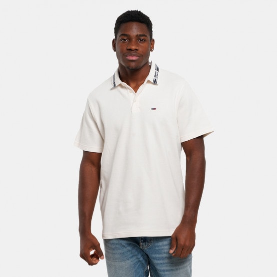Tommy Jeans Tjm Tipped Logo Ανδρικό Polo T-Shirt