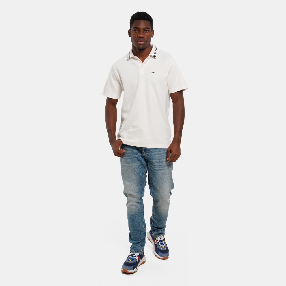 Tommy Jeans Tjm Tipped Logo Ανδρικό Polo T-Shirt