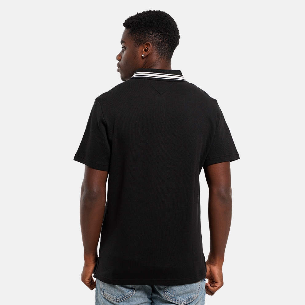 Tommy Jeans Tipped Logo Ανδρικό Polo T-Shirt