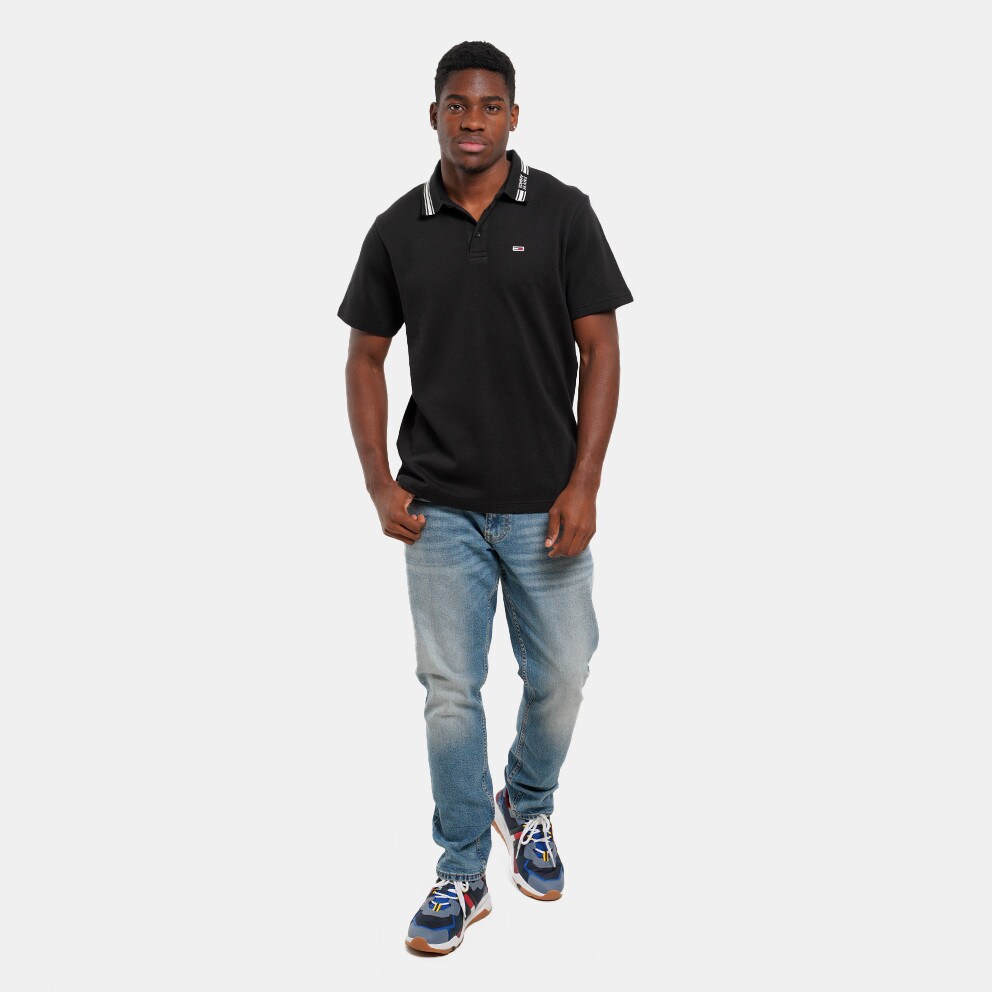 Tommy Jeans Tipped Logo Ανδρικό Polo T-Shirt
