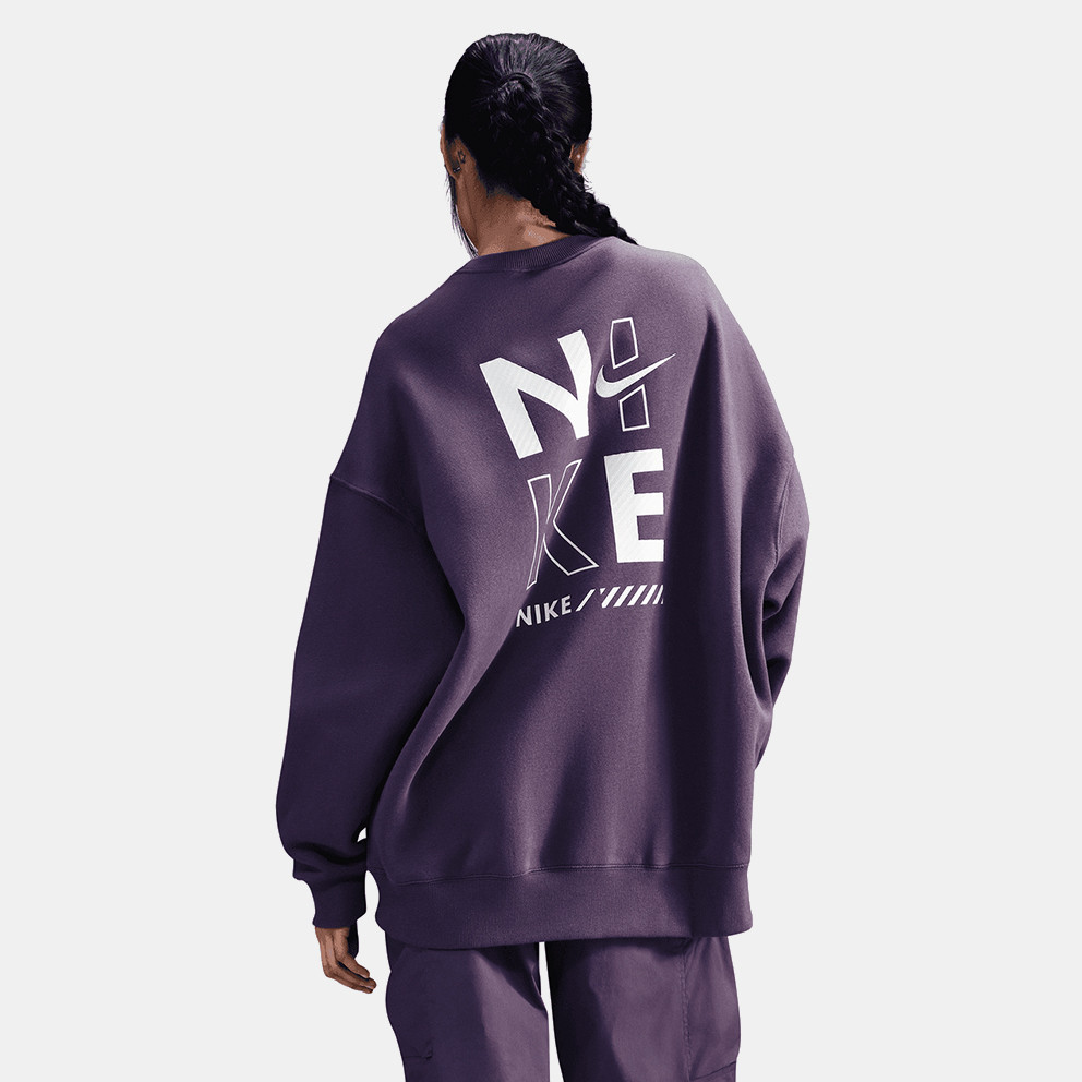 Nike Phoenix Fleece Γυναικεία Μπλούζα Φούτερ