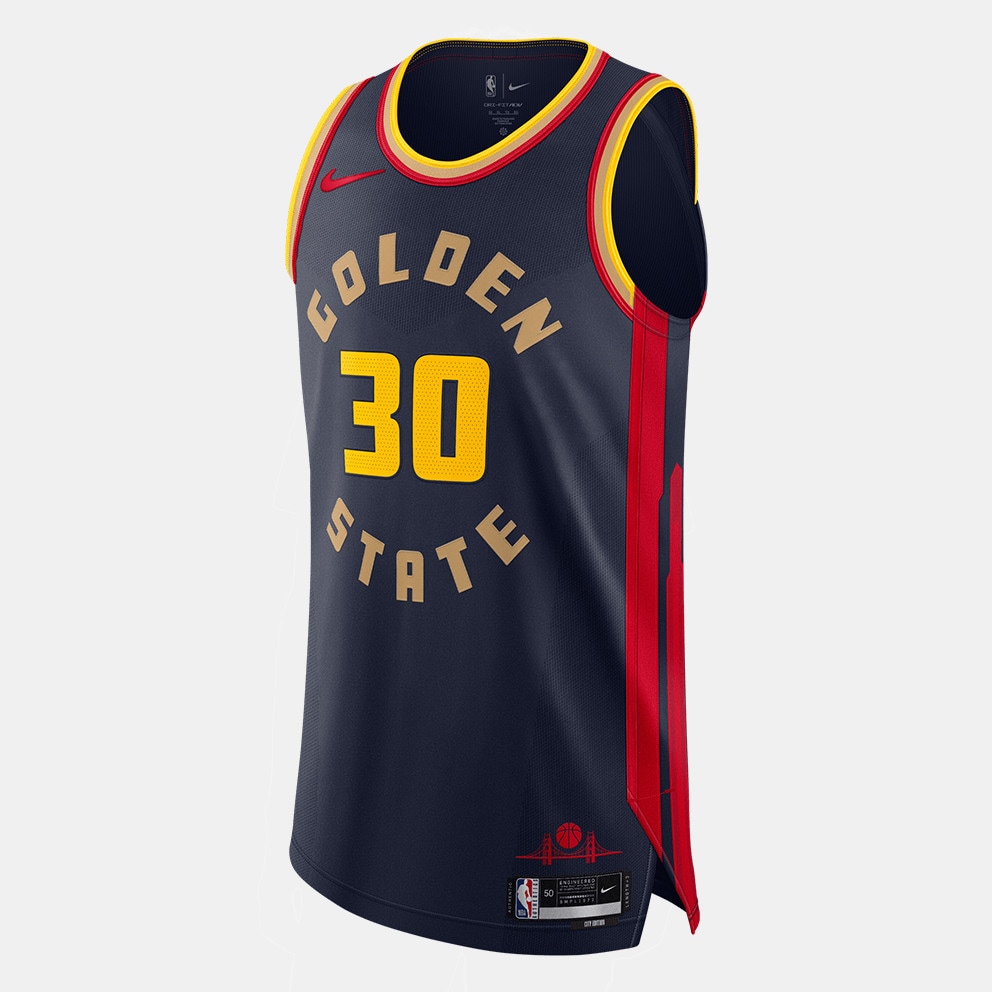 Nike Stephen Curry State Warriors City Edition Men's Basketball  Jersey