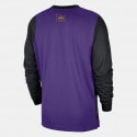 Nike Lakers Dri-fit Top Pregame Ce Ανδρική Μπλούζα Μακρύ Μανίκι 