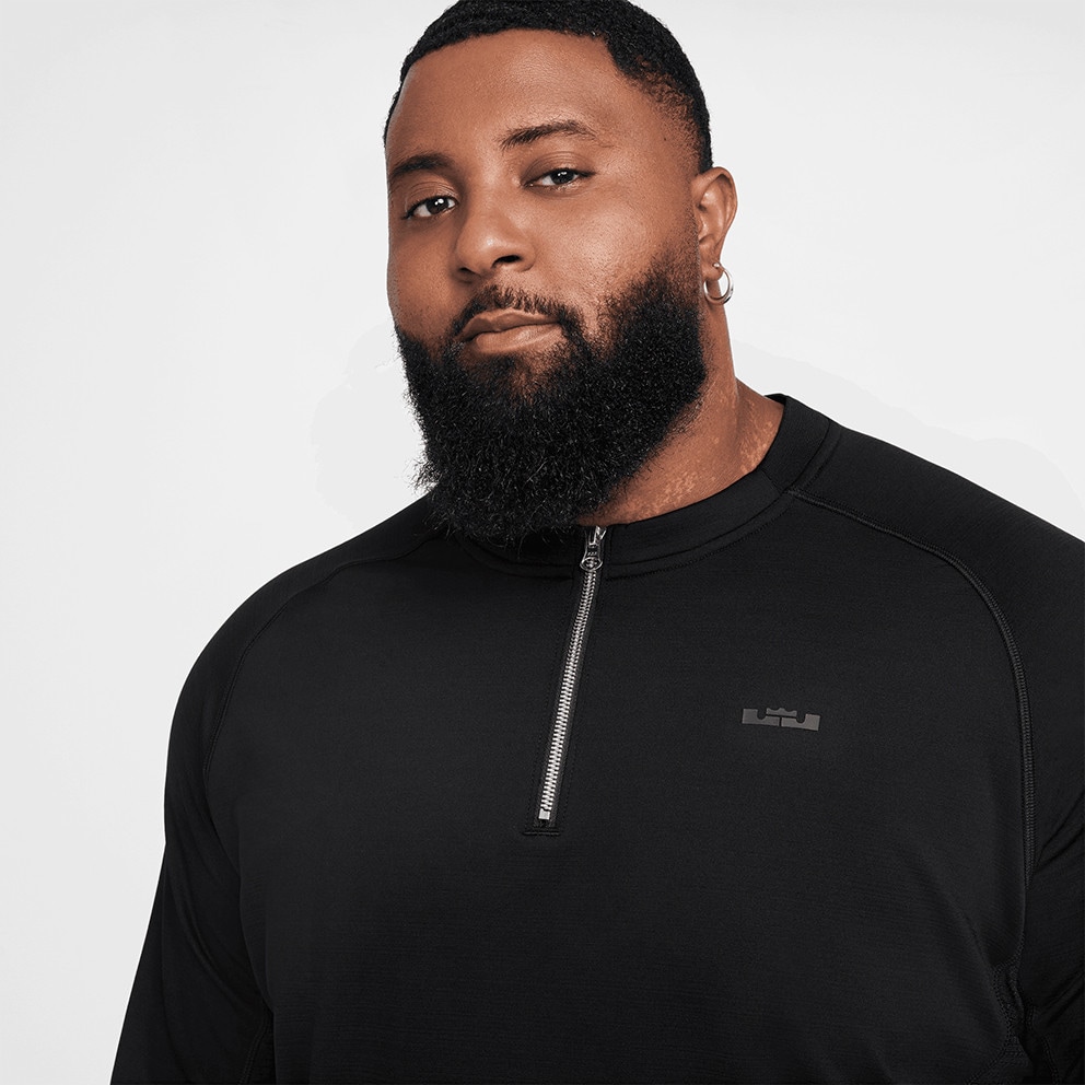 Nike Dri-fit Warm Dna Hz Ανδρική Μπλούζα Μακρύ Μανίκι