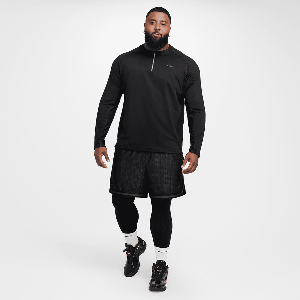 Nike Dri-fit Warm Dna Hz Ανδρική Μπλούζα Μακρύ Μανίκι