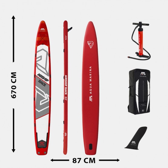 Aqua Marina Am Sup Airship-Team Race 670X87X20Cm 460kg