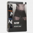 Nuff Mens Stripe Long  Boxer 3Pack