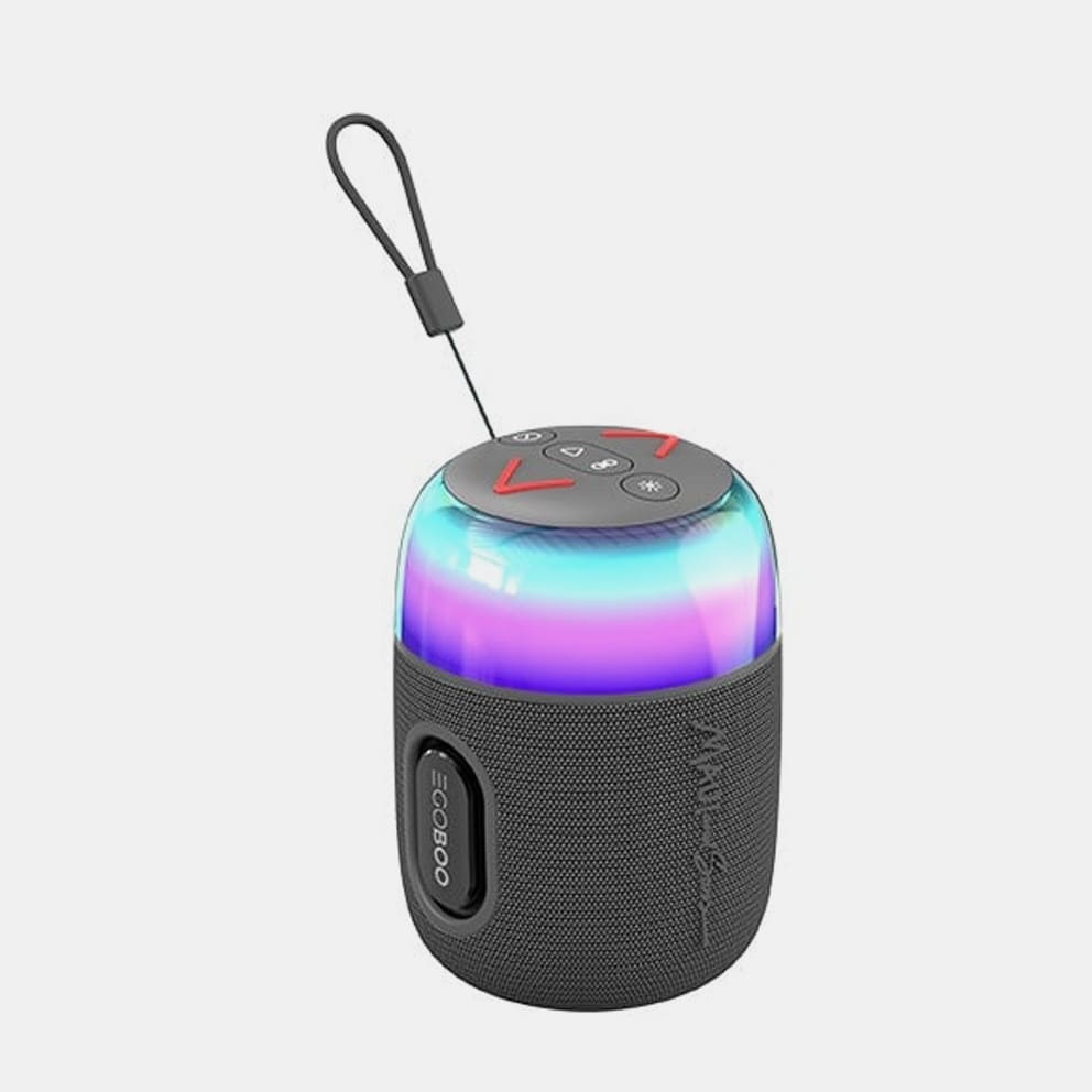 KIDDOBOO Egoboo X MAUI BT LED Speaker Pulse, Grey
