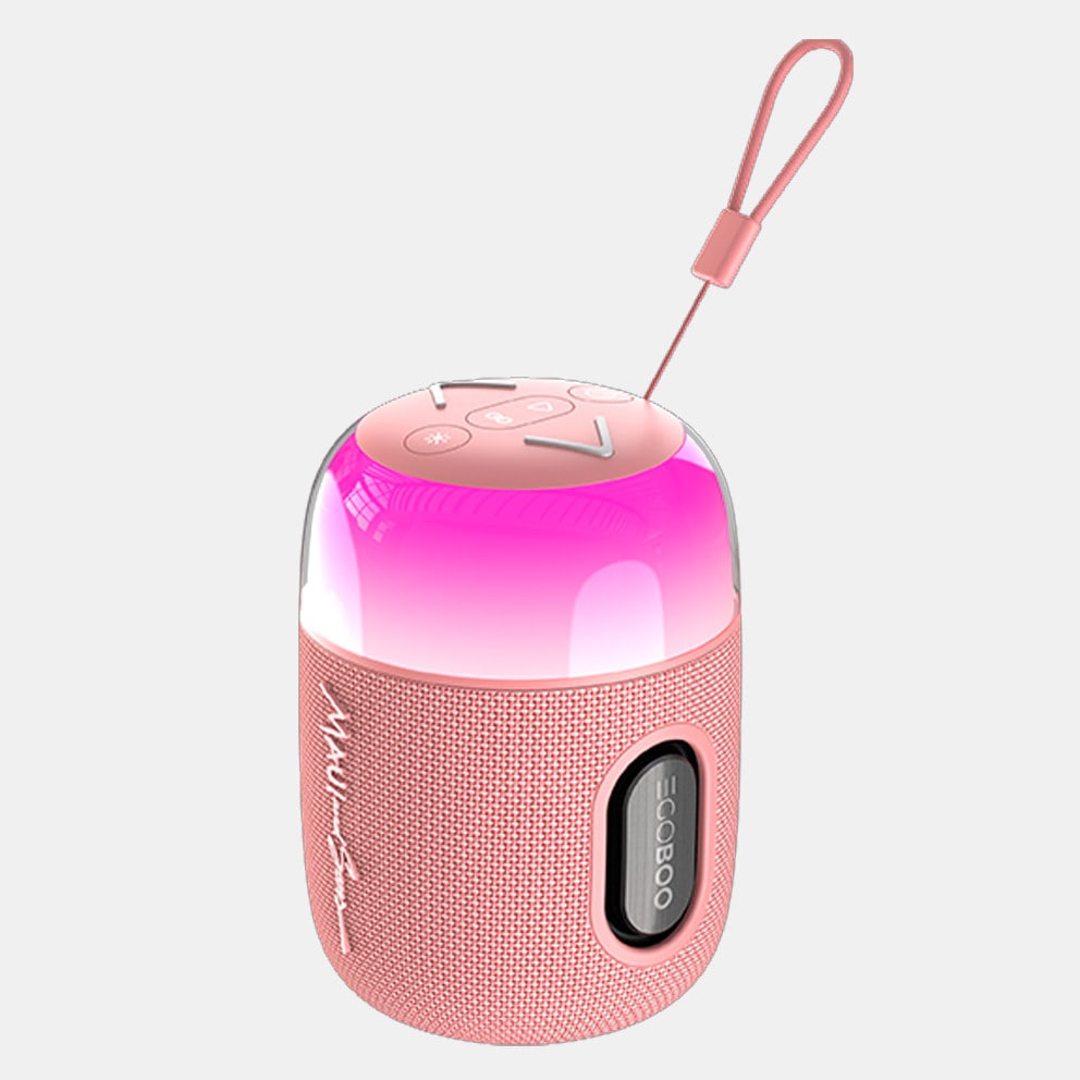 KIDDOBOO Egoboo X MAUI BT LED Speaker Pulse, Pink