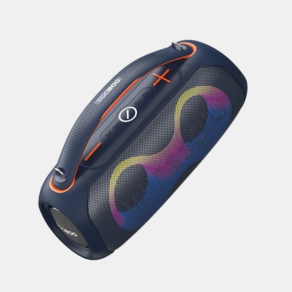 KIDDOBOO Egoboo X MAUI BT LED Speaker Vibes, Blue
