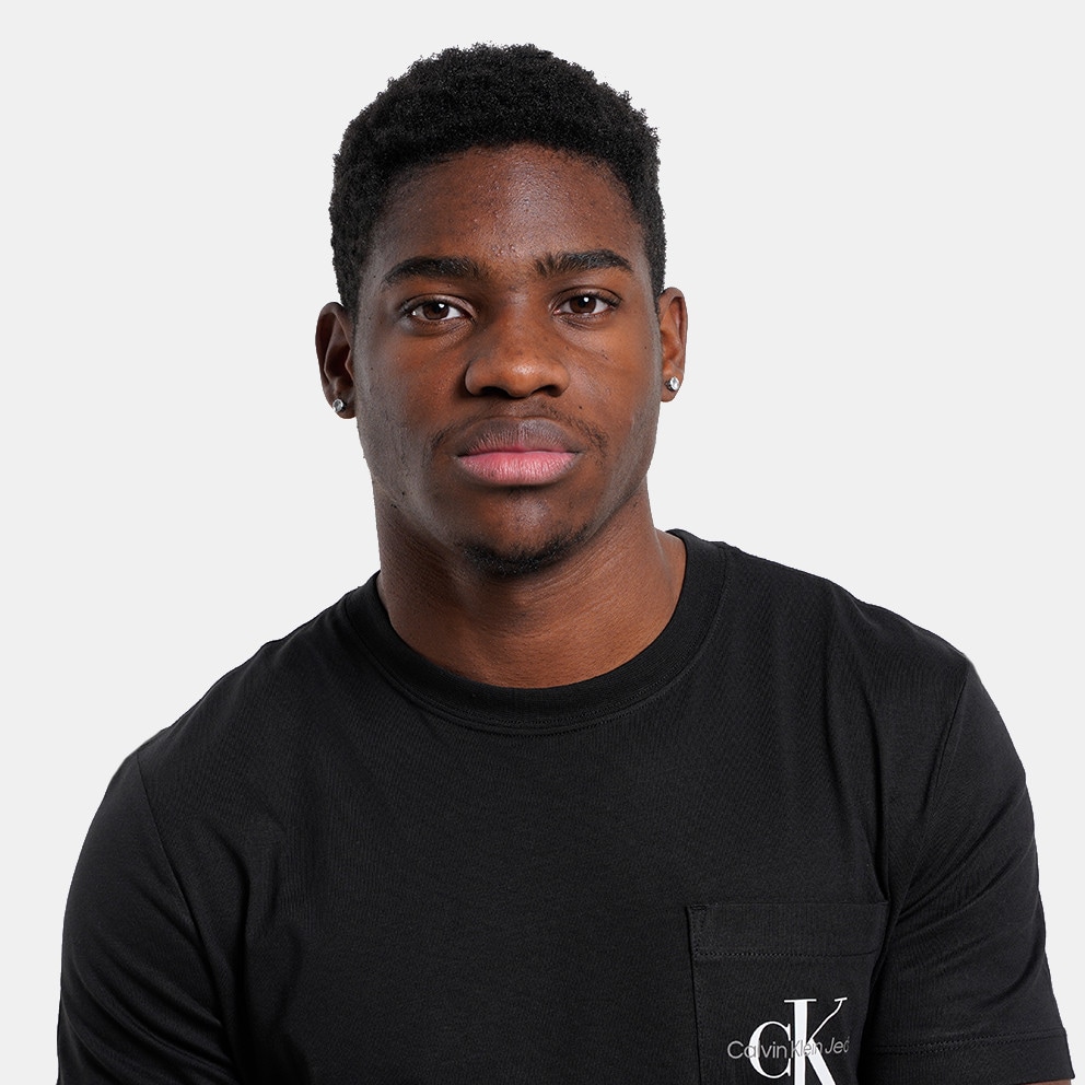 Calvin Klein Core Monogram Pocket Slim Ανδρικό T-Shirt