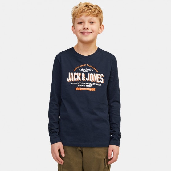 Jack & Jones Jjelogo Noos Kids Long-Sleeved T-Shirt