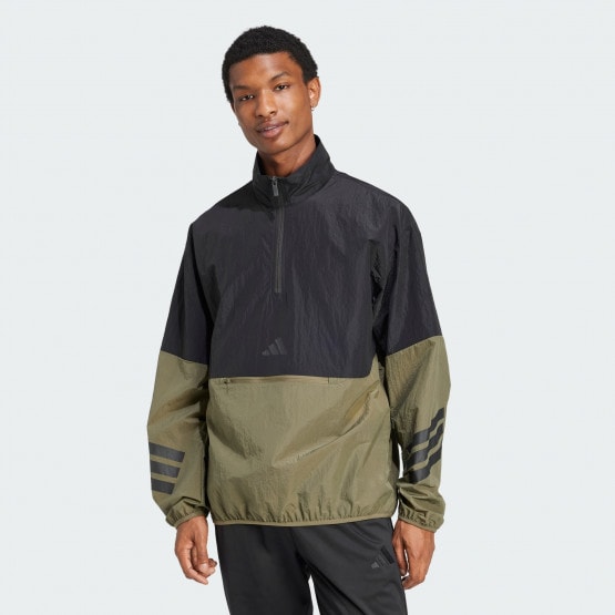 adidas sportswear Future Icons 3-Stripes Woven Half-Zip Sweatshirt