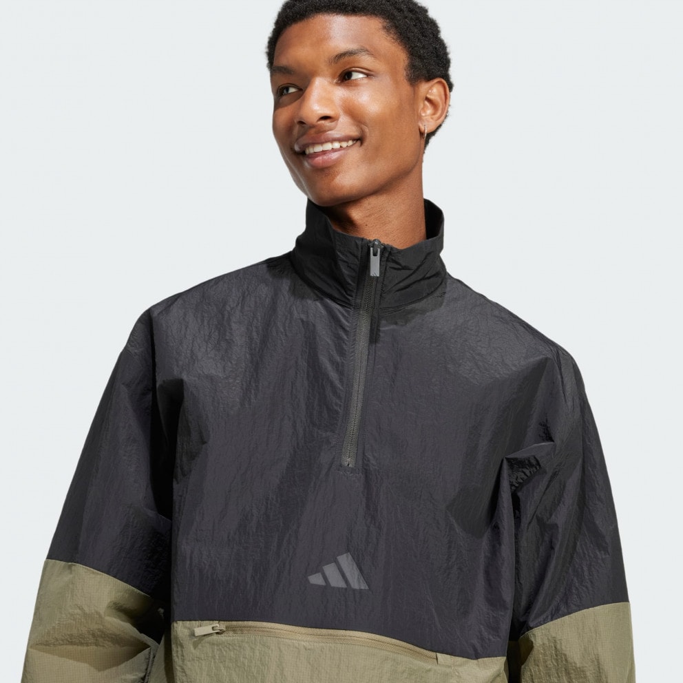 adidas sportswear Future Icons 3-Stripes Woven Half-Zip Sweatshirt