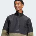 adidas sportswear Future Icons 3-Stripes Woven Half-Zip Sweatshirt