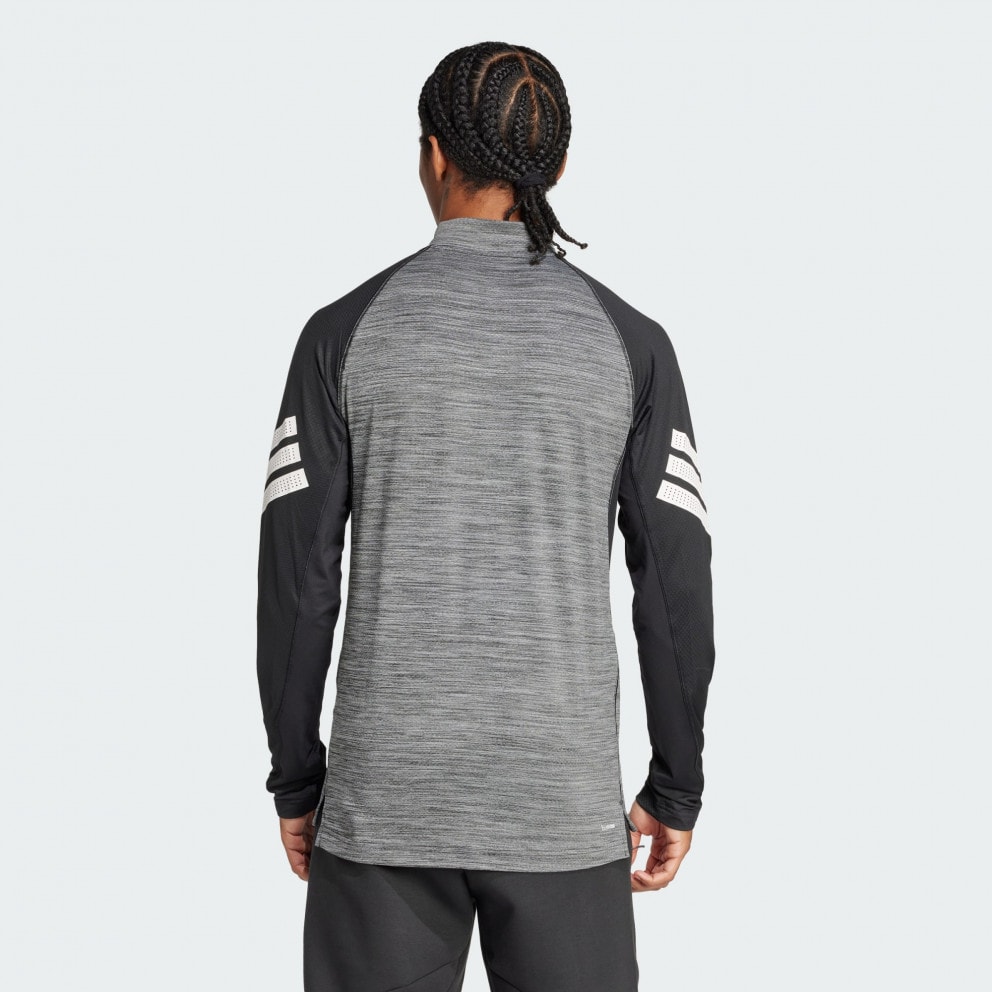 adidas Icon 3-Stripes 1/4-Zip Tee