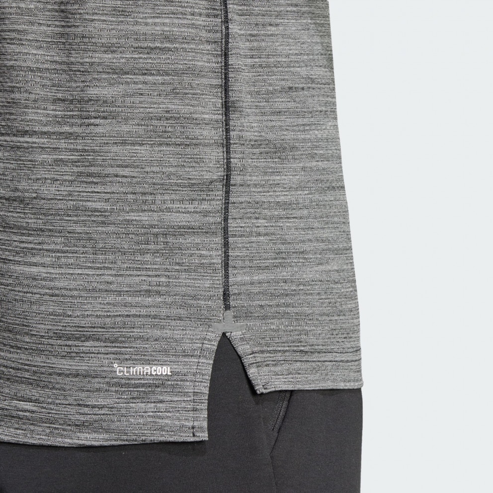 adidas Icon 3-Stripes 1/4-Zip Tee
