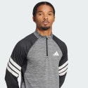 adidas Icon 3-Stripes 1/4-Zip Tee