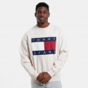 Tommy Jeans Melange Flag Crew Ανδρικό Φούτερ
