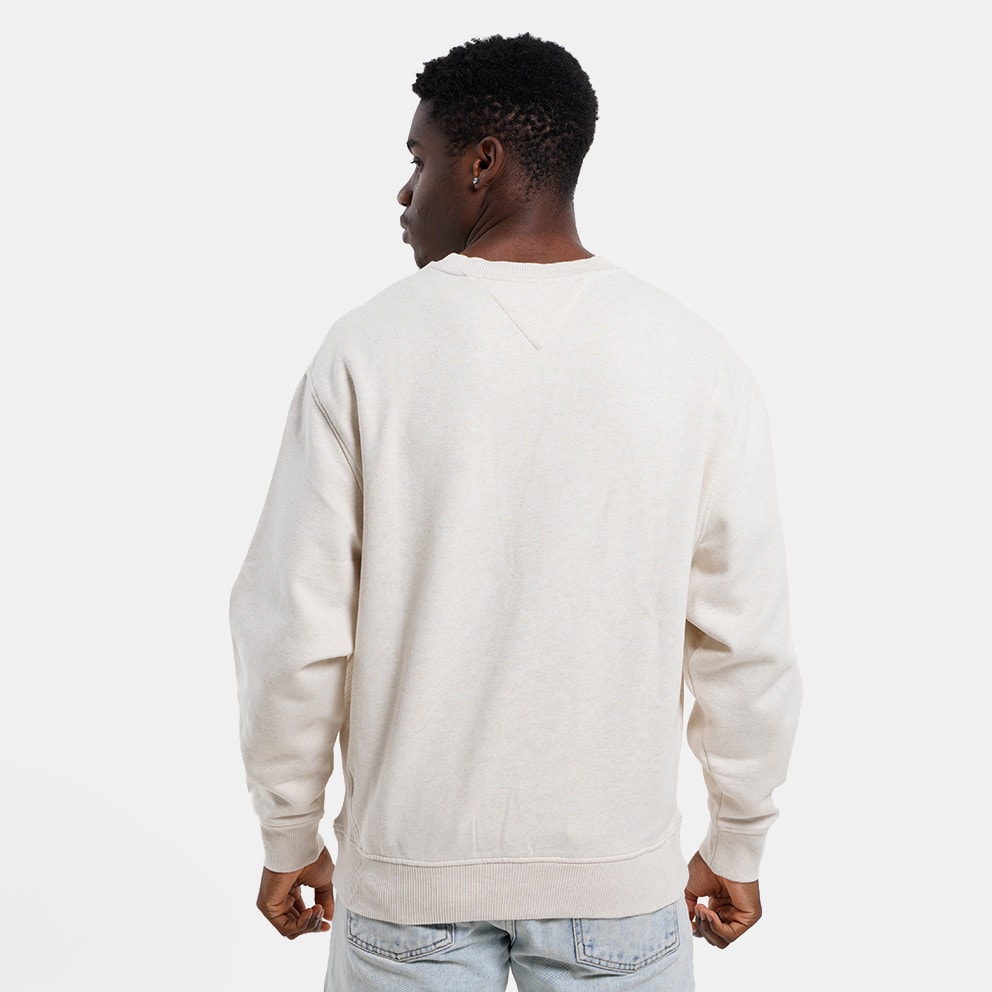 Tommy Jeans Melange Flag Crew Ανδρικό Φούτερ