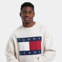 Tommy Jeans Melange Flag Crew Ανδρικό Φούτερ