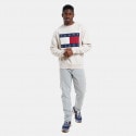 Tommy Jeans Melange Flag Crew Ανδρικό Φούτερ