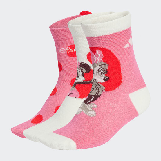 adidas x Disney Minnie Mouse 3-Pack Kids' Socks