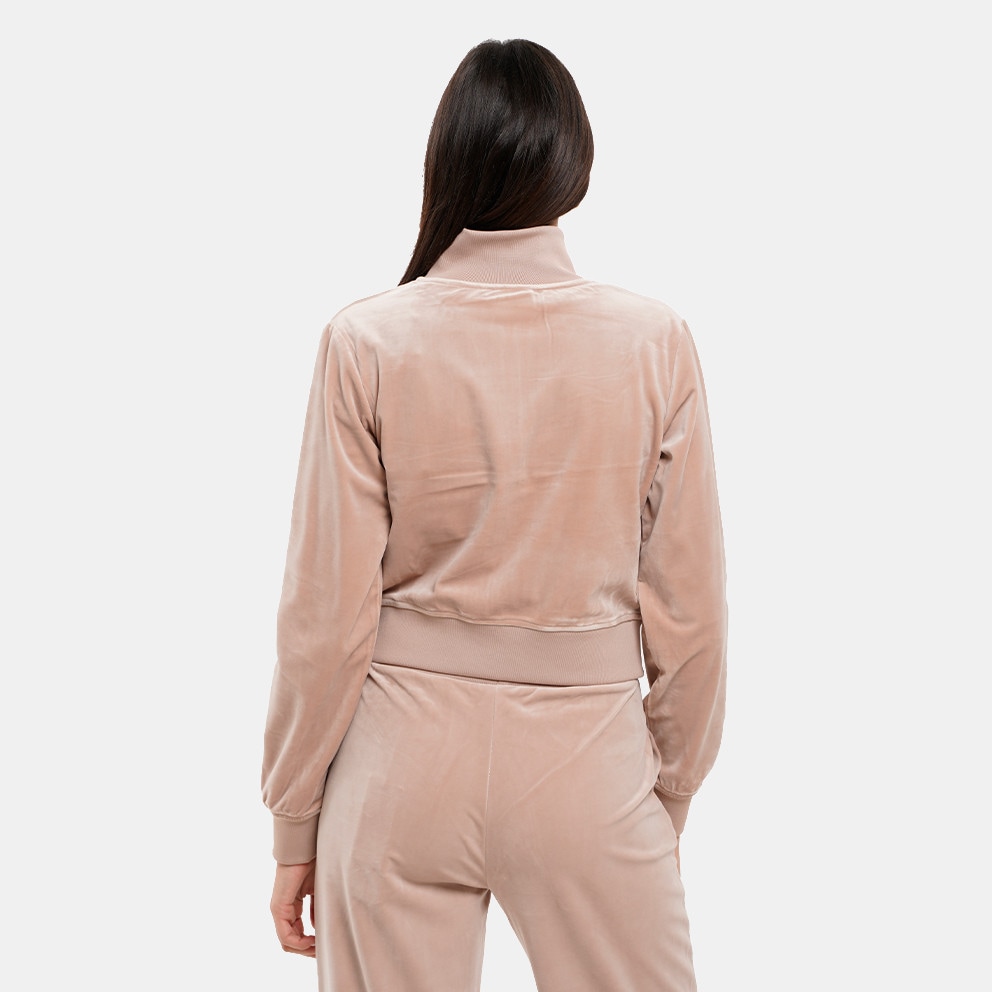 Guess Couture Full Zip Swe Φουτερ Γυναικειο