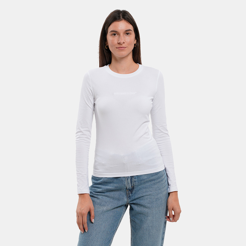  Guess Gj Ls Cn Slim Logo E Μπλουζα Γυναικειο (9000192311_6231) 2025