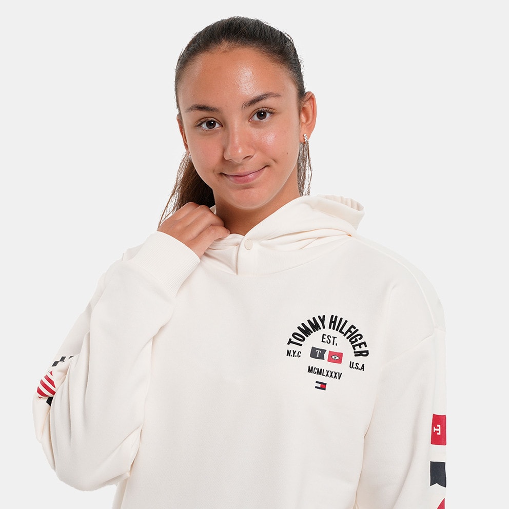 Tommy Jeans Flag Παιδική Μπλούζα με Κουκούλα