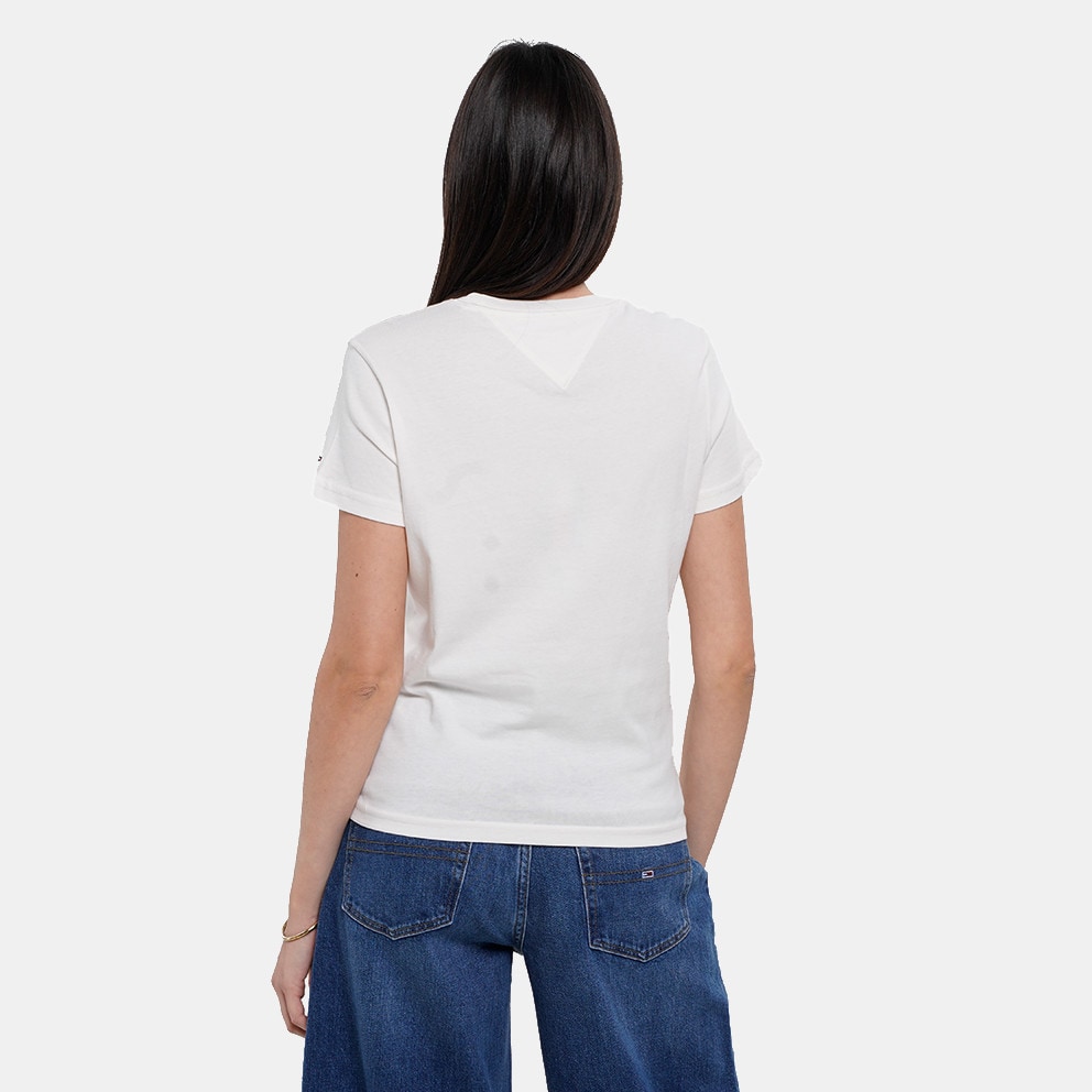 Tommy Jeans Floral Varsity Women's T-Shirt