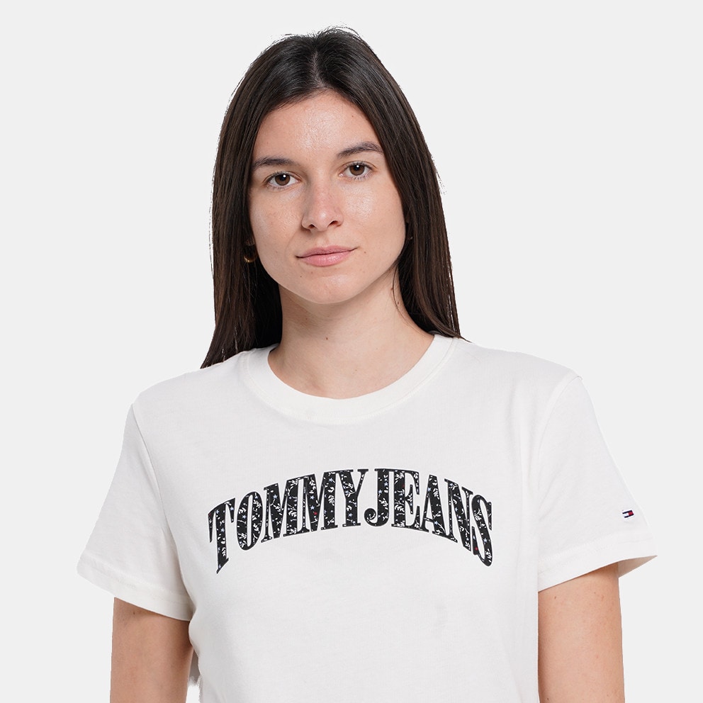 Tommy Jeans Floral Varsity Women's T-Shirt