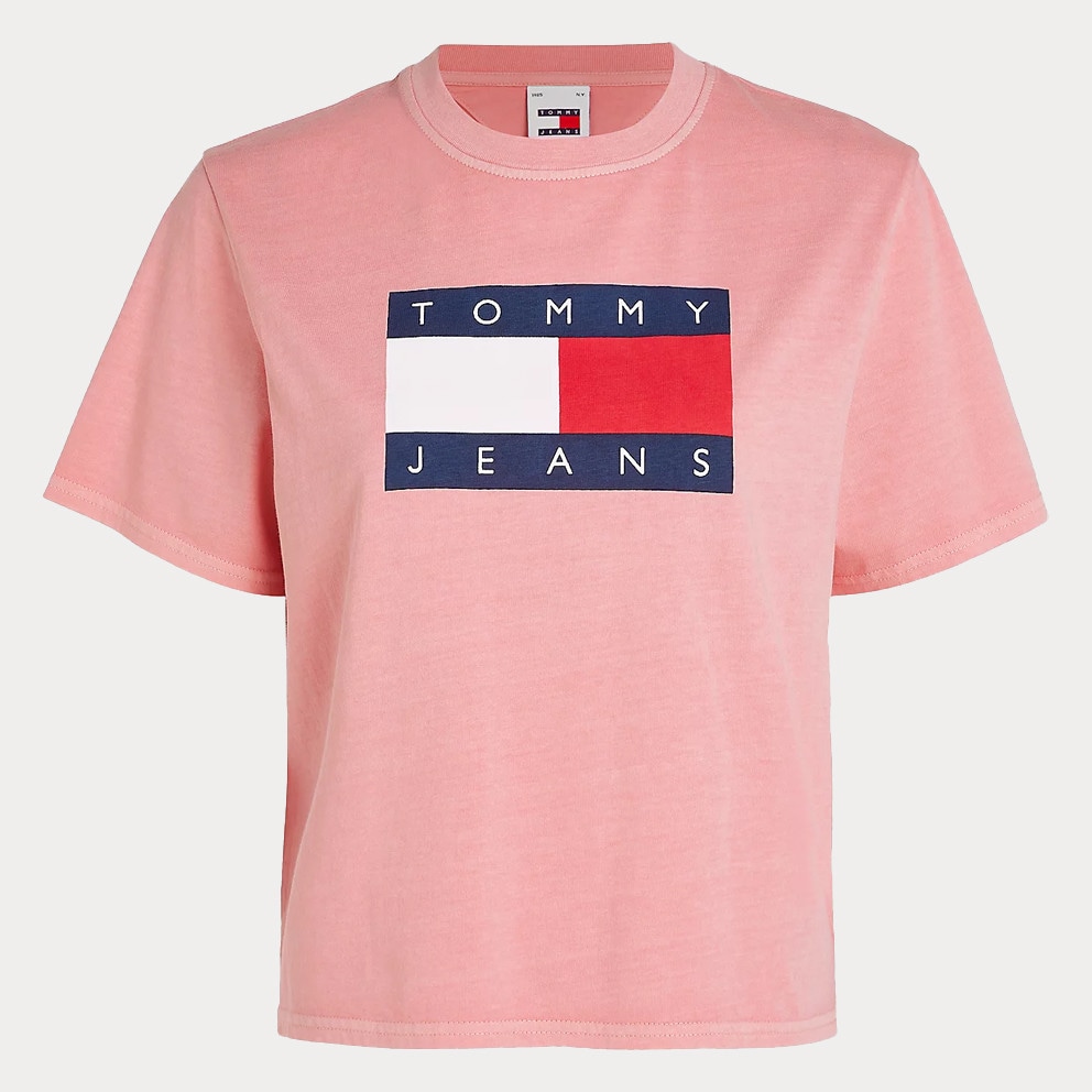 Tommy Jeans Boxy Flag Γυναικείο T-shirt