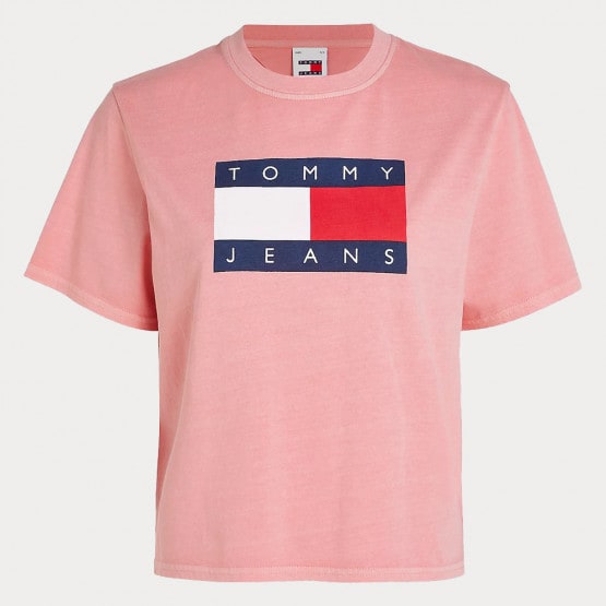 Tommy Jeans Boxy Flag Γυναικείο T-shirt