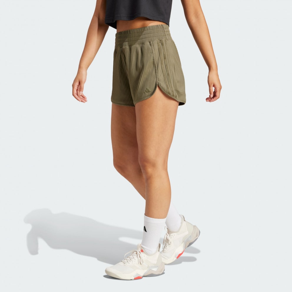 adidas Pacer All Gym Seasonal Rib High-Rise Tonal 3-Strip