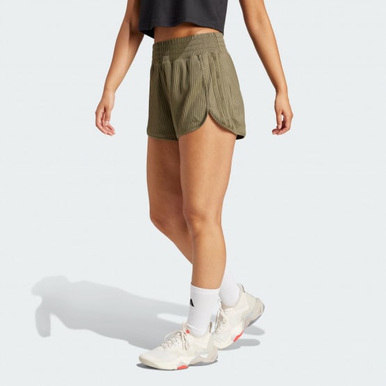 adidas Pacer All Gym Seasonal Rib High-Rise Tonal 3-Strip