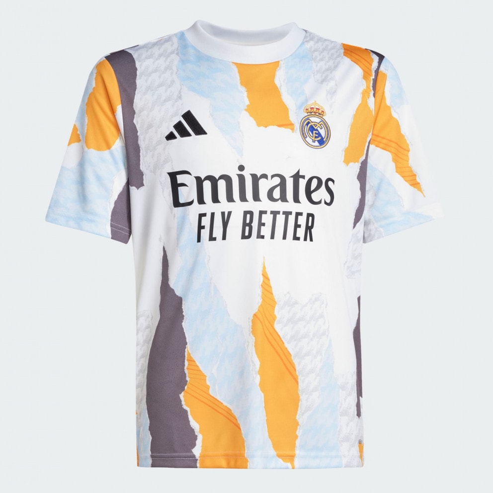 adidas Real Madrid 24/25 Pre-Match Jersey Kids