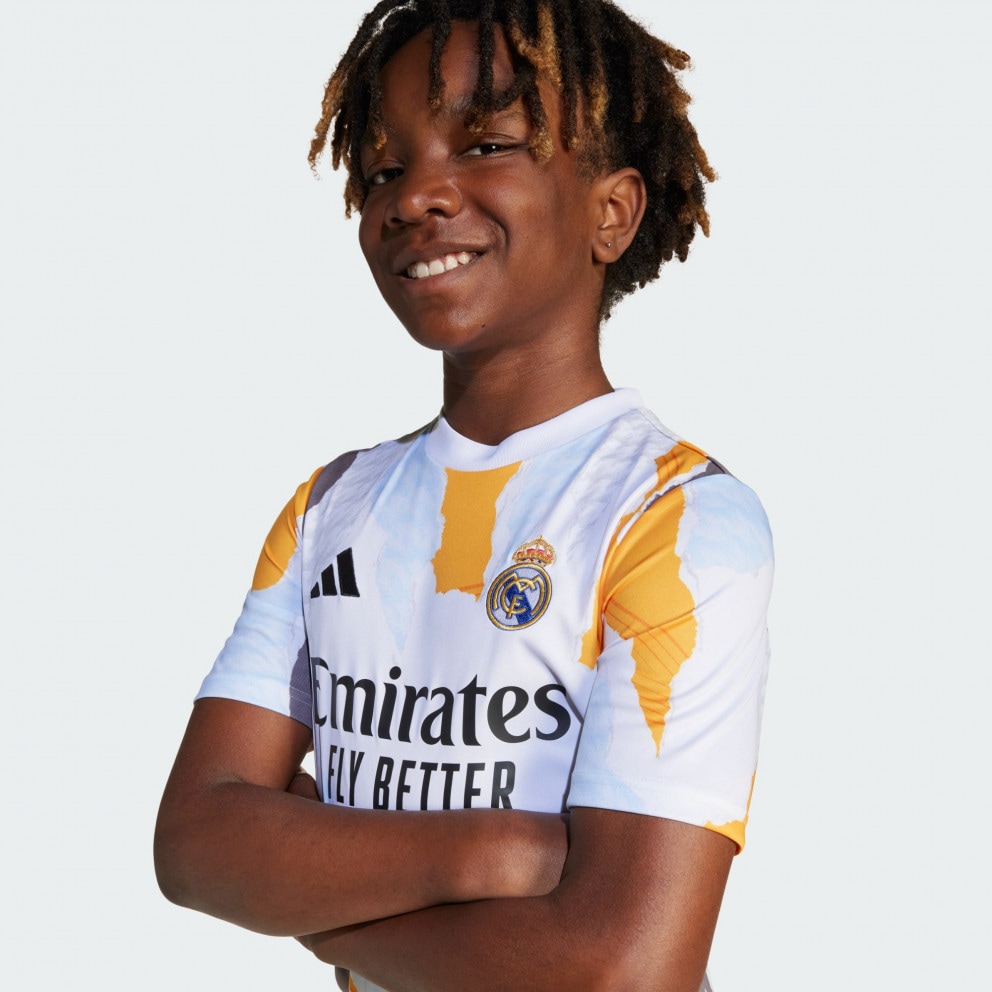 adidas Real Madrid 24/25 Pre-Match Jersey Kids