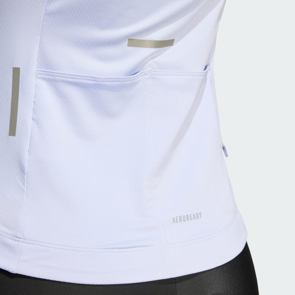 adidas Tempo 3-Stripes Cycling Jersey