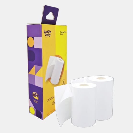 KIDDOBOO Thermal Sticker Roll (5pcs)