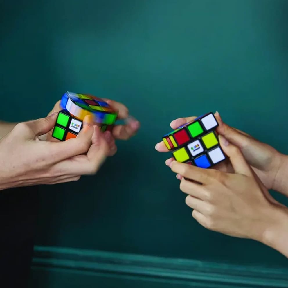 Athlopaidia Κύβος του Rubik πολύχρωμος 3x3 speed