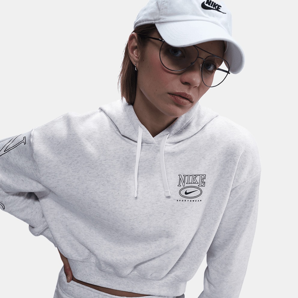 Nike Club Fleece Crop Women's Hoodie 