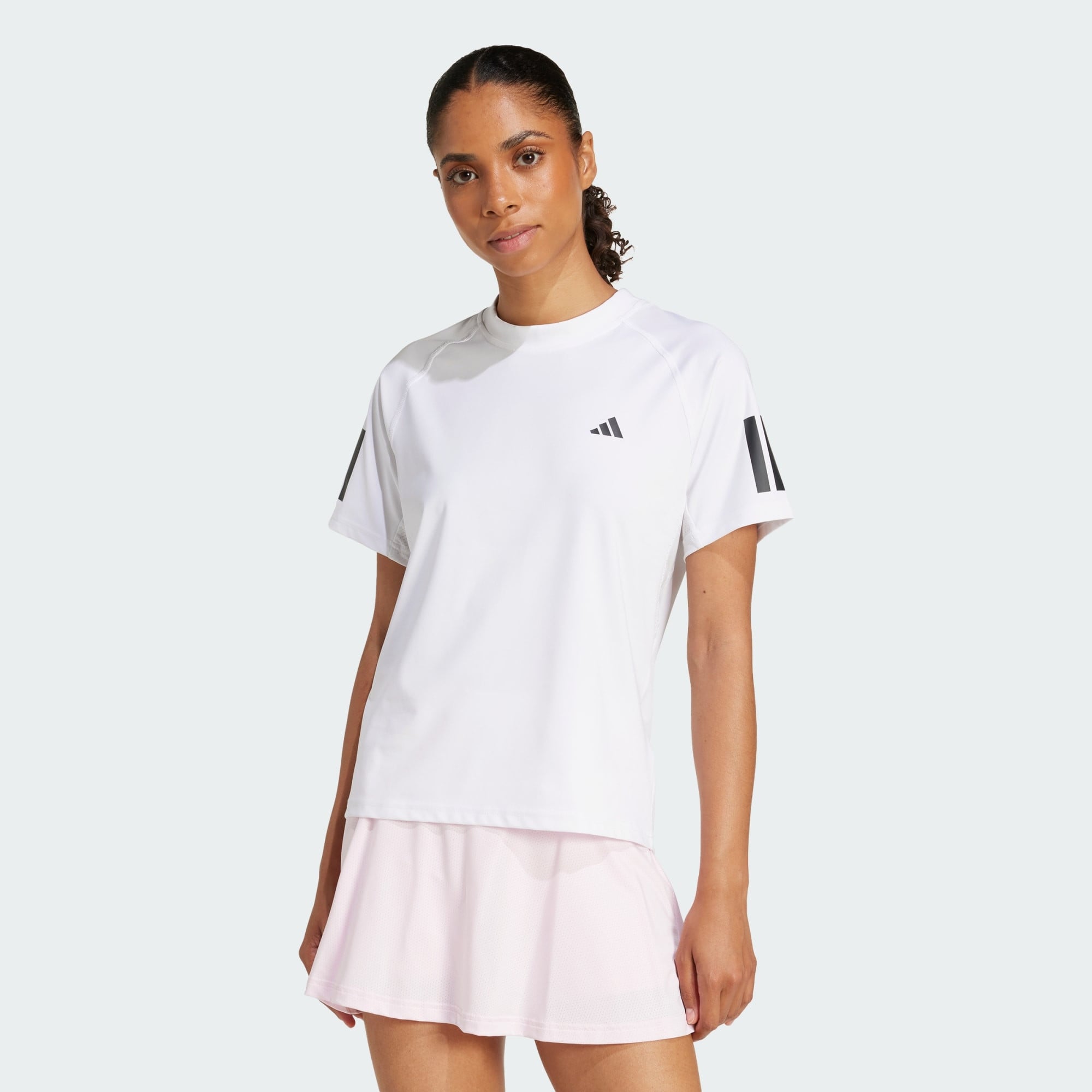  adidas Club 3-Stripes Tennis Climacool Tee (9000224636_1539) 2025