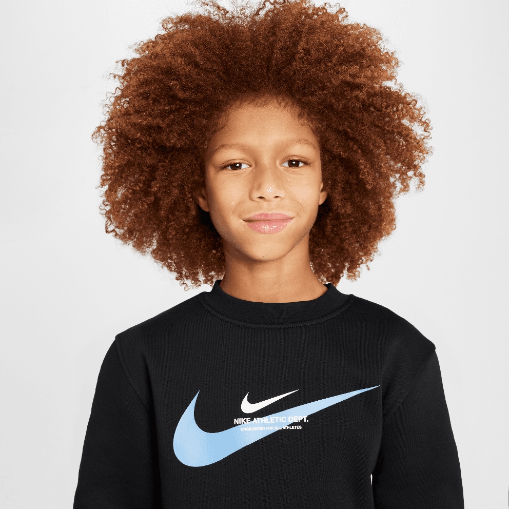 Nike Sportswear Fleece  Παιδική Μπλούζα με Μακρύ  Μανίκι
