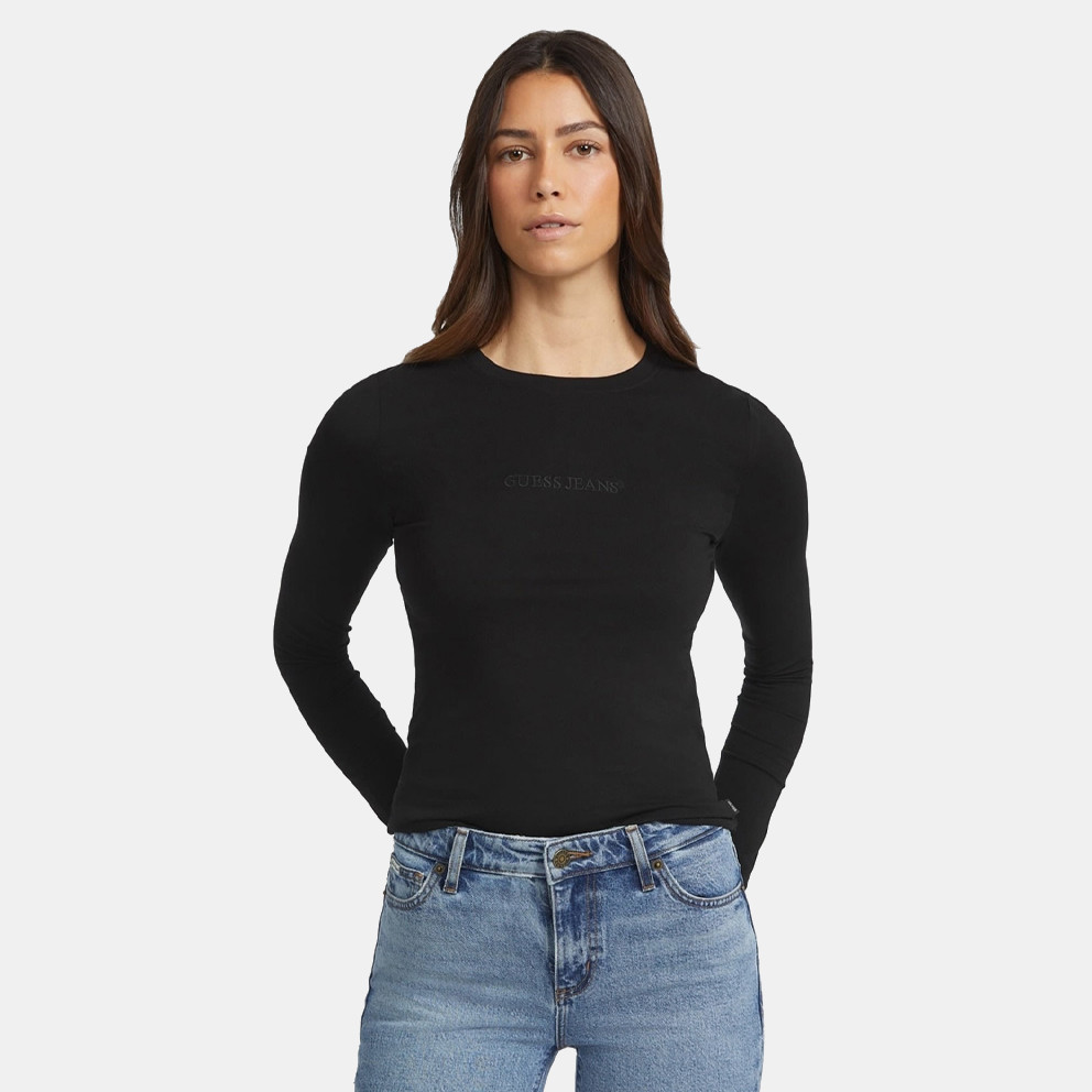  Guess Gj Ls Cn Slim Logo E Μπλουζα Γυναικειο (9000192310_68603) 2025