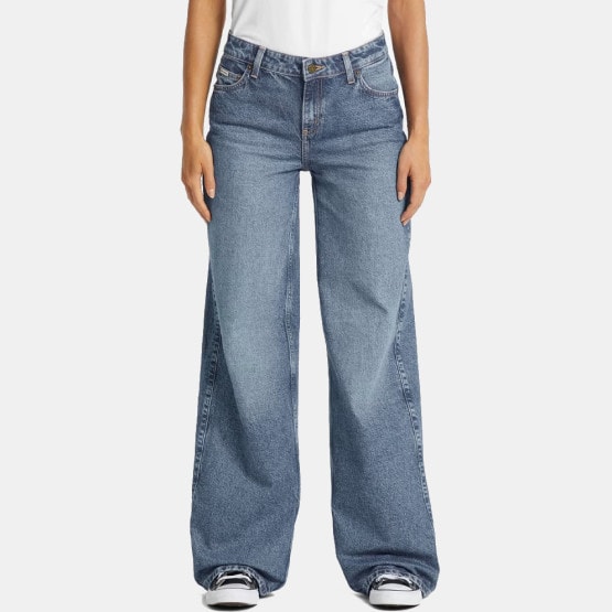 Guess Wide Leg Γυναικειο Τζιν Παντελόνι